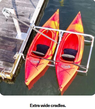 2 kayak dock